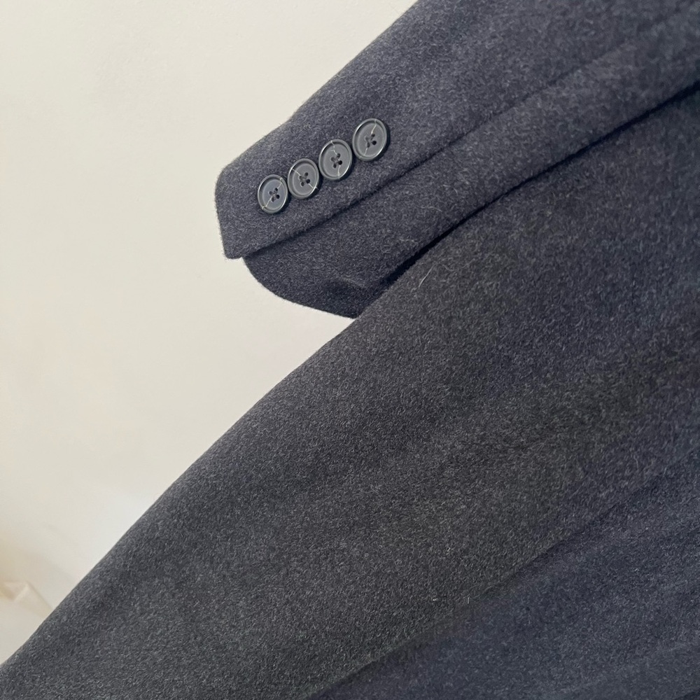 J Crew Ludlow topcoat in wool blend BS469 42/S in dark charcoal - Picture 10 of 10